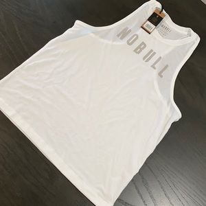 WOMEN'S HIGH-NECK NOBULL TANK